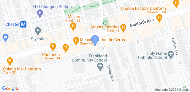 Map to Tanuki Martial Arts